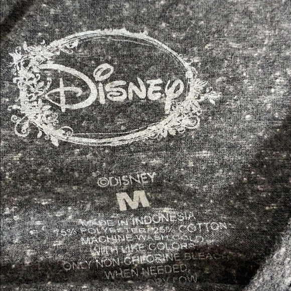 Disney Cinderella Don’t Be Late Graphic Cinderella T-shirt medium grey - Picture 2 of 4
